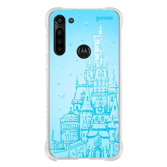 Capinha para celular  Princesas - Castelo Azul