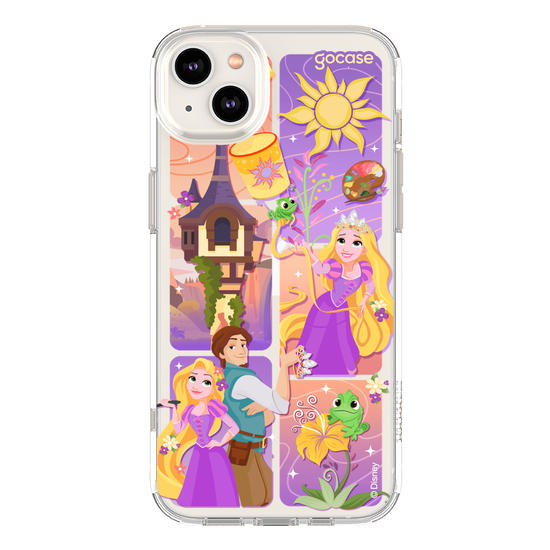 Capinha para celular  Enrolados - Quadros Degradê