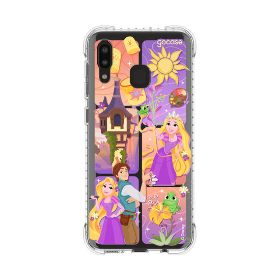 Capinha para celular  Enrolados - Quadros Degradê