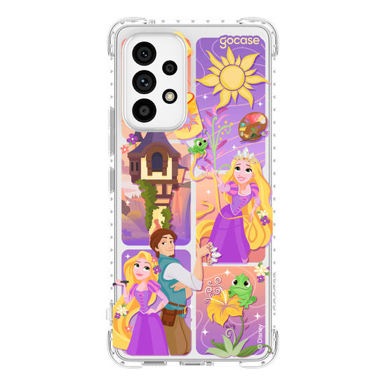 Capinha para celular  Enrolados - Quadros Degradê