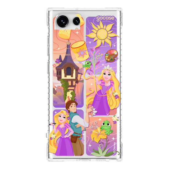 Capinha para celular  Enrolados - Quadros Degradê