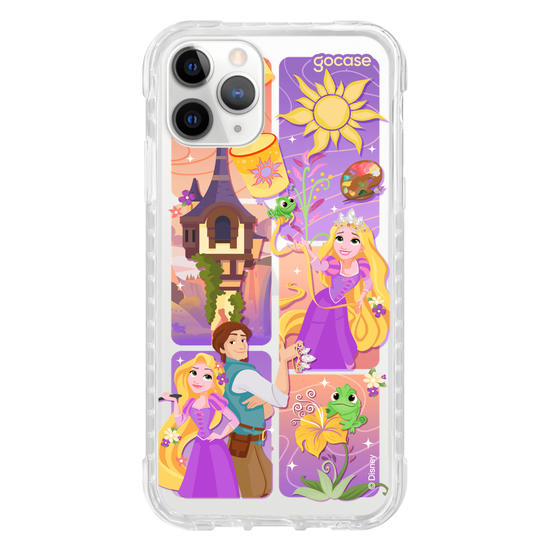 Capinha para celular  Enrolados - Quadros Degradê