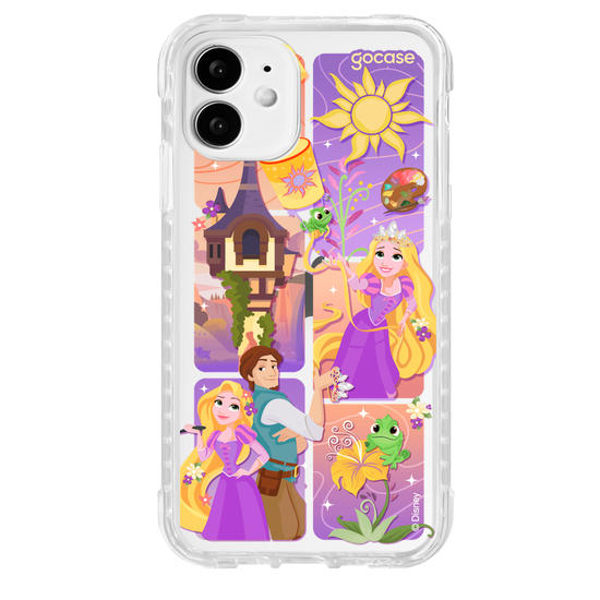 Capinha para celular  Enrolados - Quadros Degradê