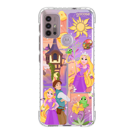 Capinha para celular  Enrolados - Quadros Degradê