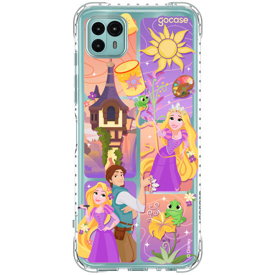 Capinha para celular  Enrolados - Quadros Degradê