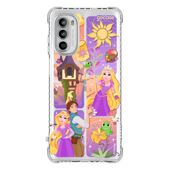 Capinha para celular  Enrolados - Quadros Degradê