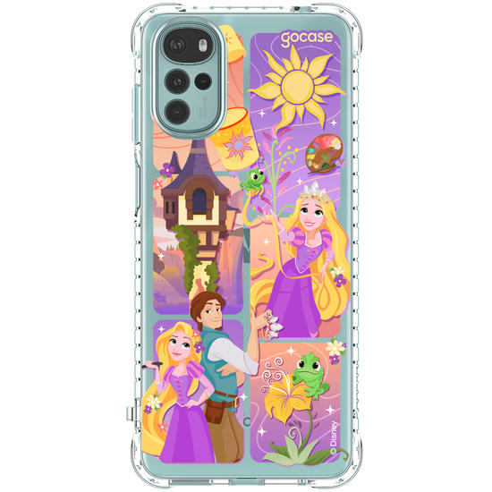 Capinha para celular  Enrolados - Quadros Degradê