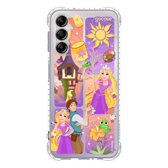 Capinha para celular  Enrolados - Quadros Degradê
