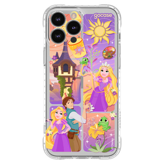 Capinha para celular  Enrolados - Quadros Degradê