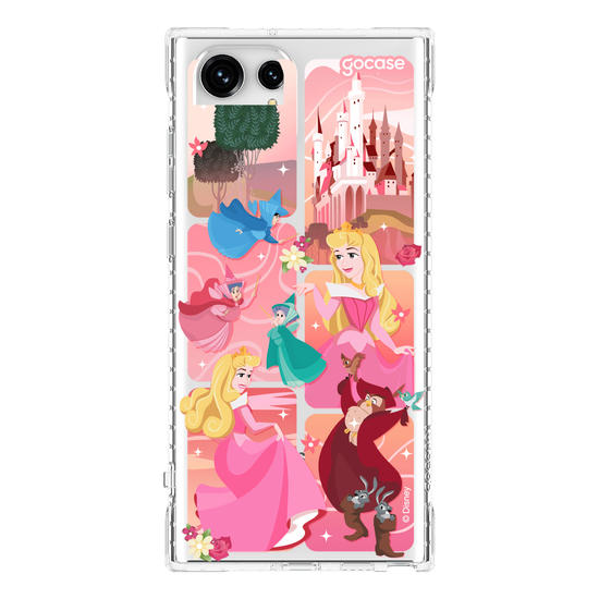 Capinha para celular  Bela Adormecida - Quadros Degradê