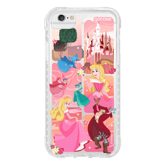 Capinha para celular  Bela Adormecida - Quadros Degradê