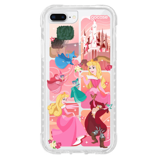 Capinha para celular  Bela Adormecida - Quadros Degradê