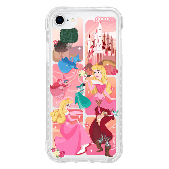 Capinha para celular  Bela Adormecida - Quadros Degradê