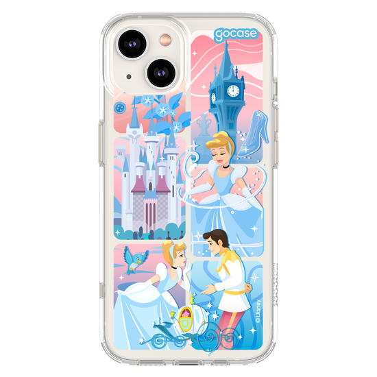 Capinha para celular  Cinderela - Quadros Degradê