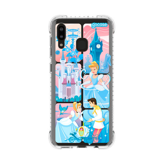 Capinha para celular  Cinderela - Quadros Degradê