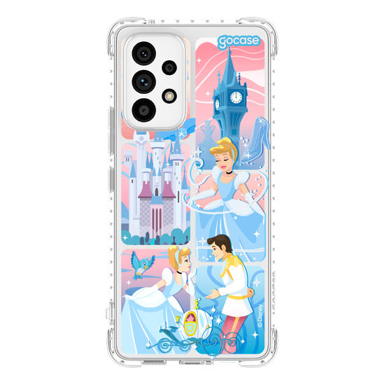 Capinha para celular  Cinderela - Quadros Degradê