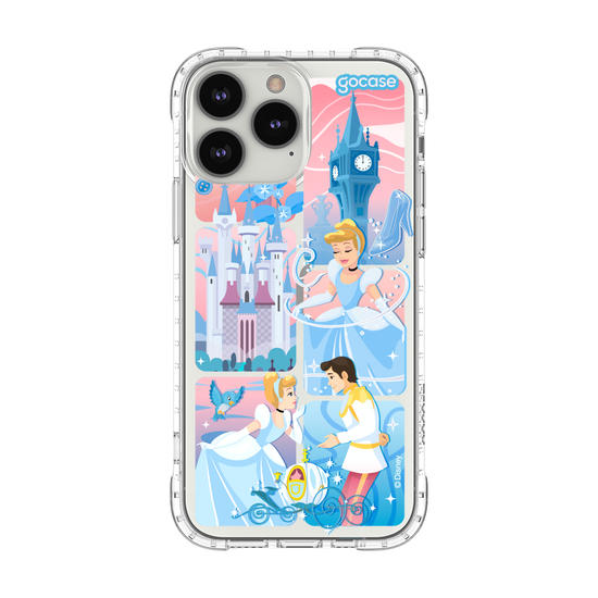 Capinha para celular  Cinderela - Quadros Degradê