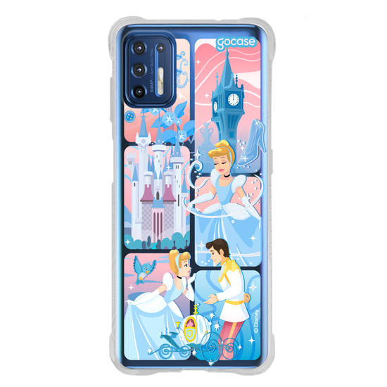 Capinha para celular  Cinderela - Quadros Degradê