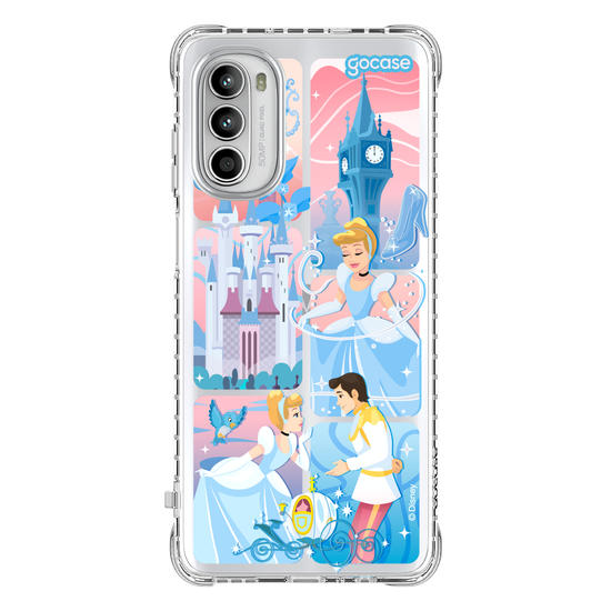 Capinha para celular  Cinderela - Quadros Degradê