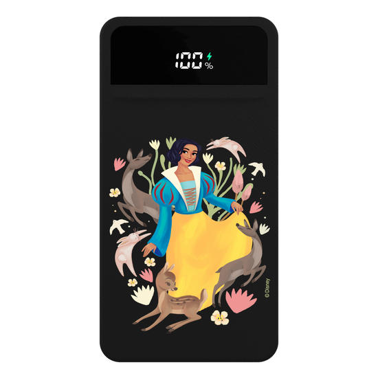 Carregador Portátil Turbo 10000mah - Branca de Neve - Animais da Floresta