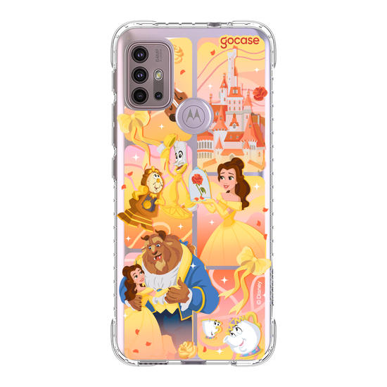 Capinha para celular  Bela e a Fera - Quadros Degradê
