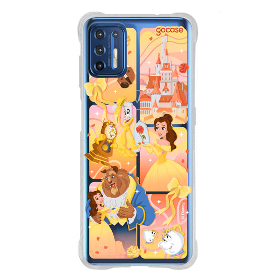 Capinha para celular  Bela e a Fera - Quadros Degradê