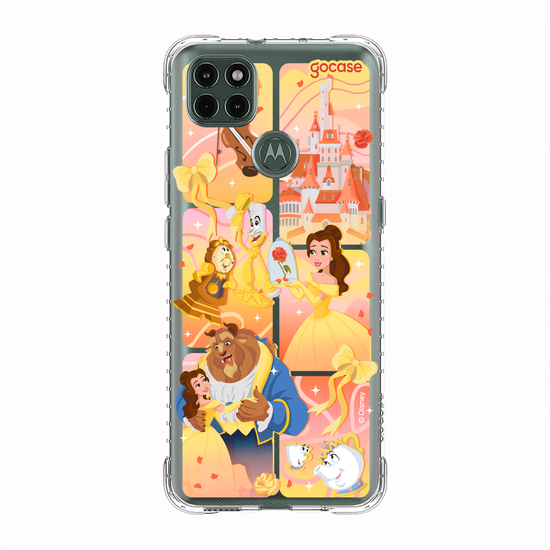 Capinha para celular  Bela e a Fera - Quadros Degradê