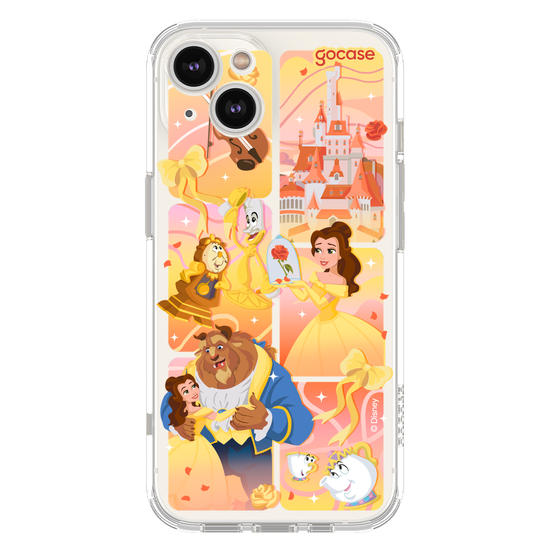  Bela e a Fera - Quadros Degradê