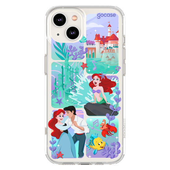 Capinha para celular  Pequena Sereia - Quadros Degradê