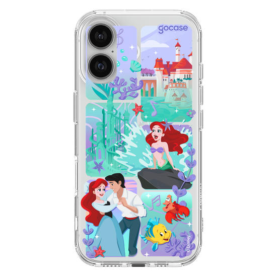 Capinha para celular  Pequena Sereia - Quadros Degradê