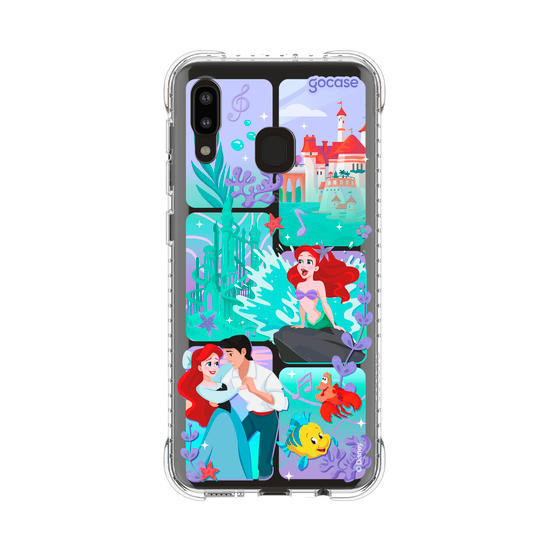 Capinha para celular  Pequena Sereia - Quadros Degradê