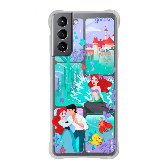 Capinha para celular  Pequena Sereia - Quadros Degradê