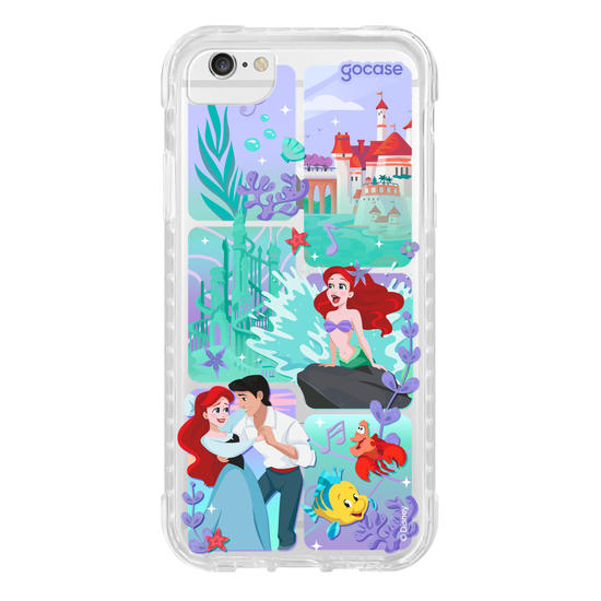Capinha para celular  Pequena Sereia - Quadros Degradê