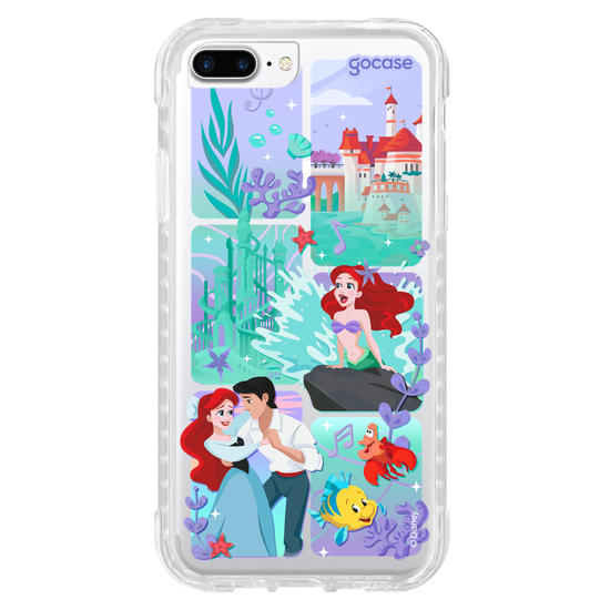 Capinha para celular  Pequena Sereia - Quadros Degradê