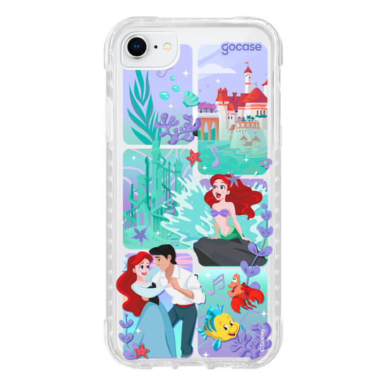 Capinha para celular  Pequena Sereia - Quadros Degradê