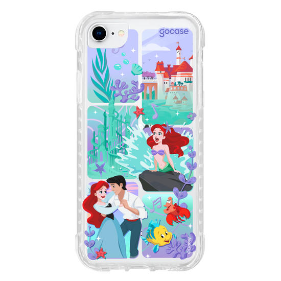 Capinha para celular  Pequena Sereia - Quadros Degradê