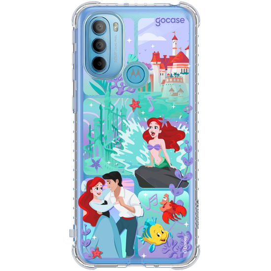 Capinha para celular  Pequena Sereia - Quadros Degradê