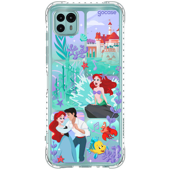 Capinha para celular  Pequena Sereia - Quadros Degradê