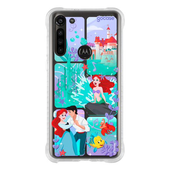 Capinha para celular  Pequena Sereia - Quadros Degradê