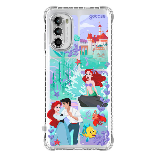 Capinha para celular  Pequena Sereia - Quadros Degradê