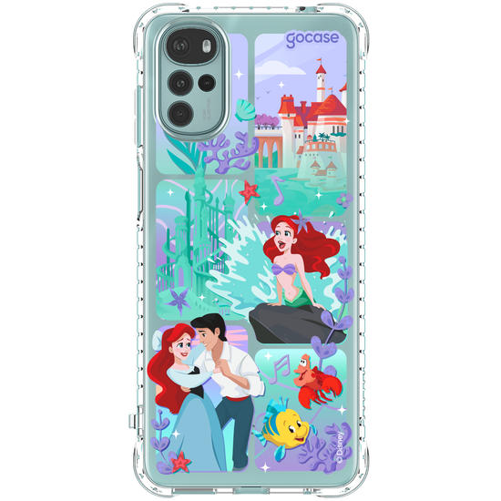 Capinha para celular  Pequena Sereia - Quadros Degradê