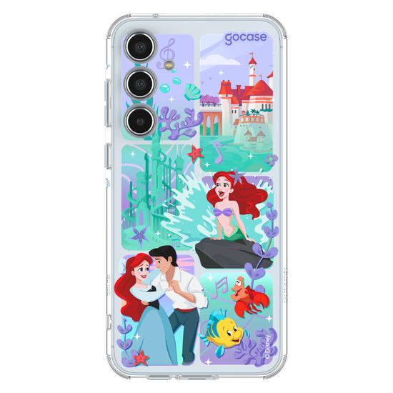 Capinha para celular  Pequena Sereia - Quadros Degradê