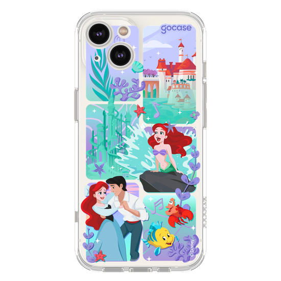  Pequena Sereia - Quadros Degradê