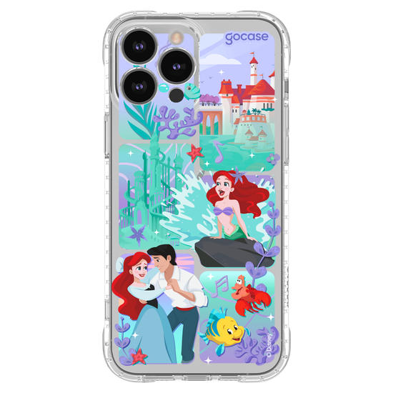 Capinha para celular  Pequena Sereia - Quadros Degradê