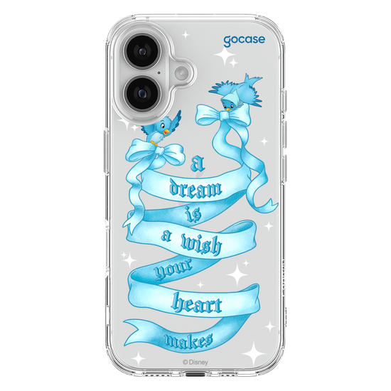 Capinha para celular Cinderela - Um Sonho É Um Desejo Que Seu Coração Faz
