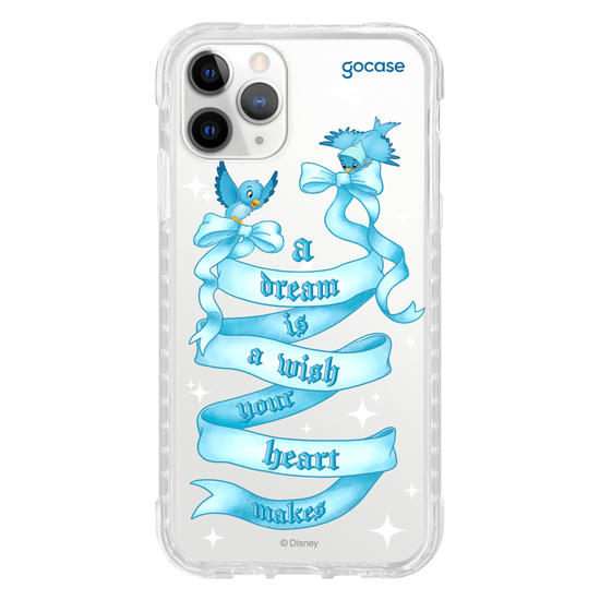 Capinha para celular Cinderela - Um Sonho É Um Desejo Que Seu Coração Faz