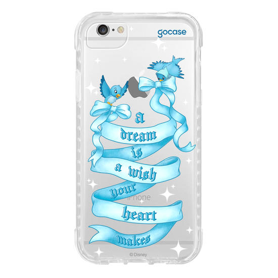 Capinha para celular Cinderela - Um Sonho É Um Desejo Que Seu Coração Faz