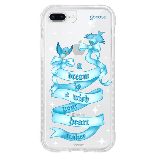 Capinha para celular Cinderela - Um Sonho É Um Desejo Que Seu Coração Faz