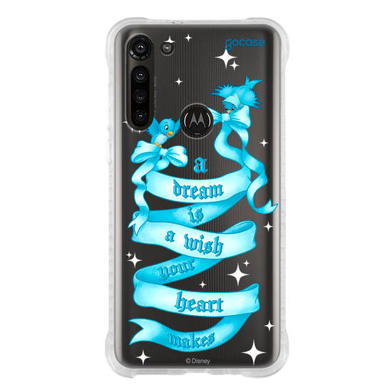 Capinha para celular Cinderela - Um Sonho É Um Desejo Que Seu Coração Faz