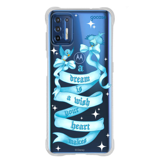 Capinha para celular Cinderela - Um Sonho É Um Desejo Que Seu Coração Faz